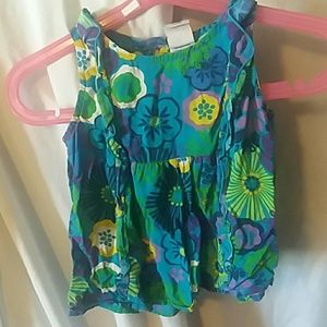 Floral top girls 18m